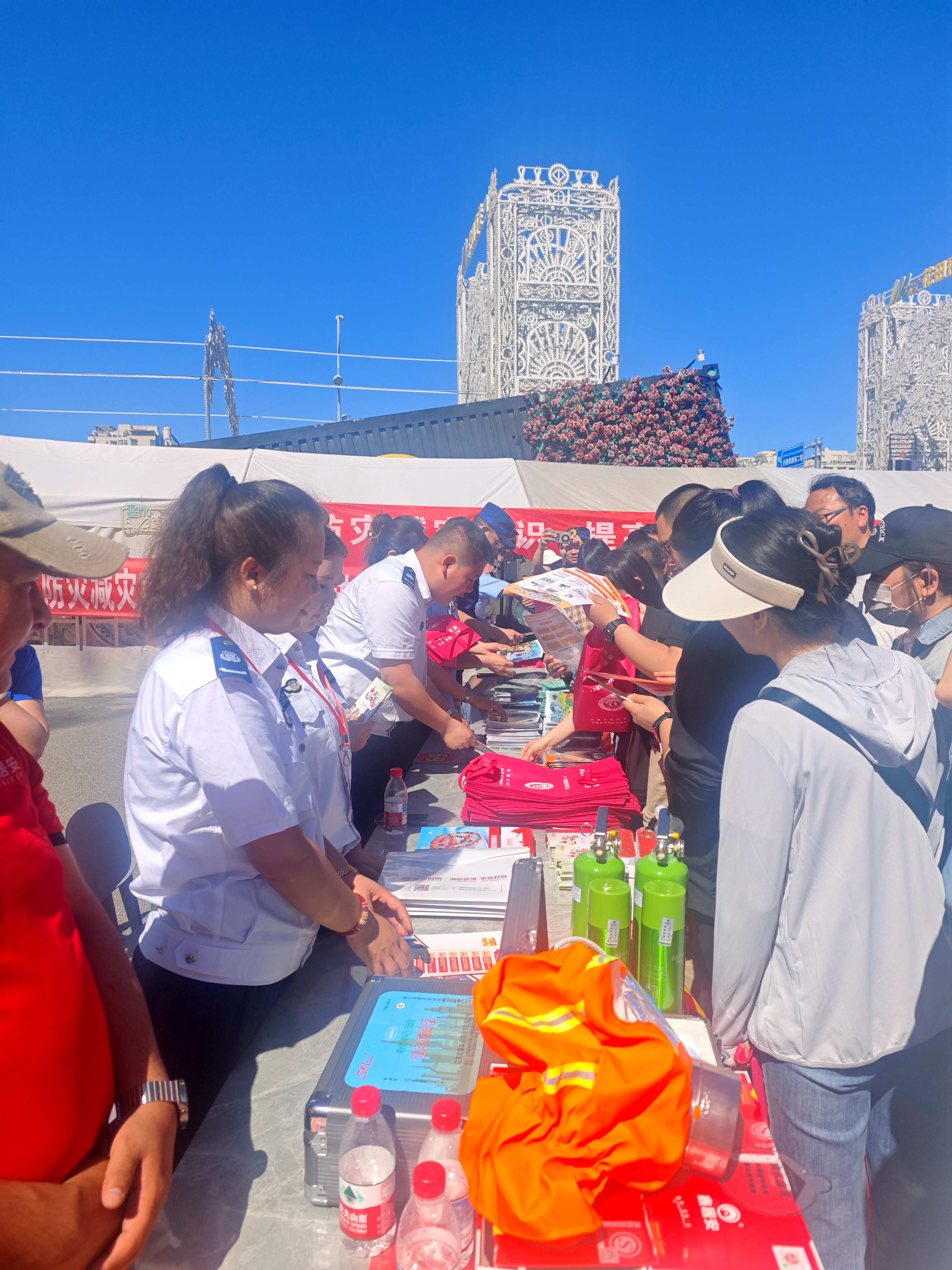 人人講安全、個個會應急丨政安消防“2025年防災減災宣傳活動”精彩瞬間