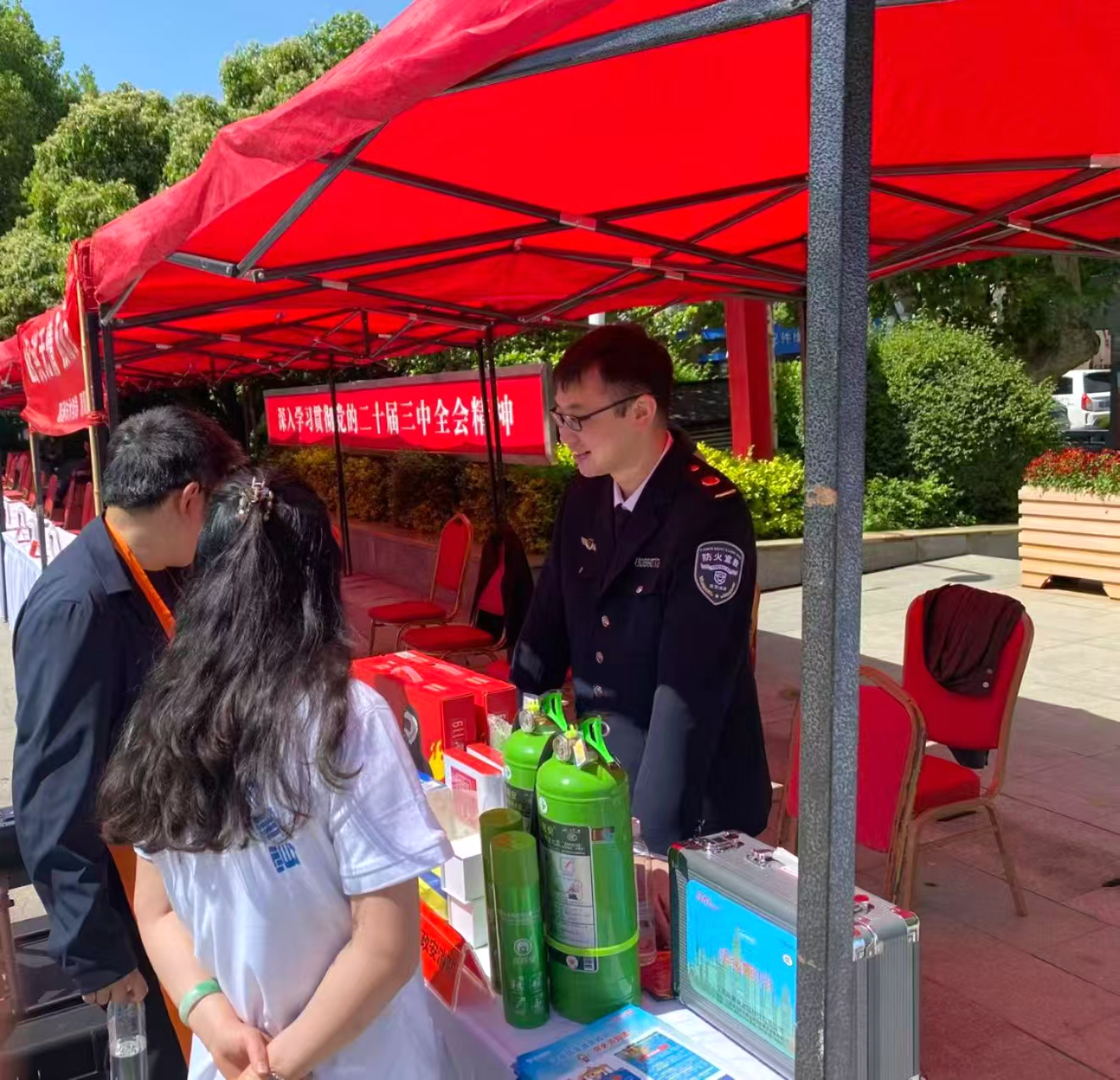 人人講安全、個個會應急丨政安消防“2025年防災減災宣傳活動”精彩瞬間